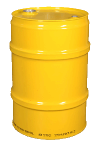 Oceľový sud s neodnímateľným vekom od 30 lit. do 65 lit.